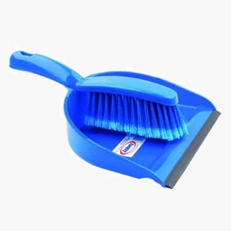 Dustpan and Brush Set - Blue