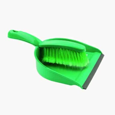 Dustpan and Brush Set - Green