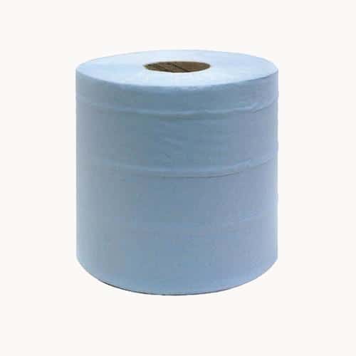 Blue Centrefeed Roll 2-Ply 150m (Pack of 6)